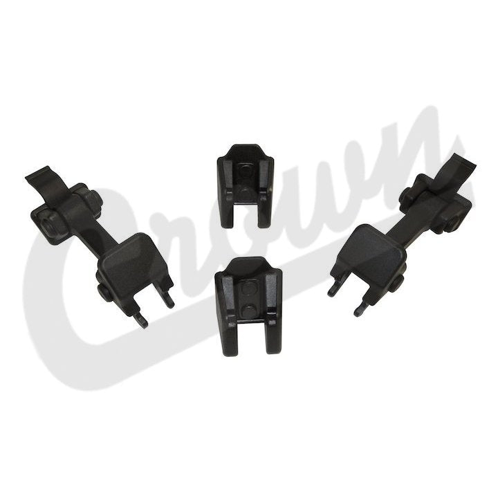 PAR CHAPAS CAPOT LATERALES WRANGLER JK 07-18 CROWN