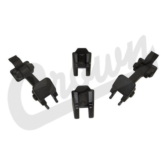 PAR CHAPAS CAPOT LATERALES WRANGLER JK 07-18 CROWN