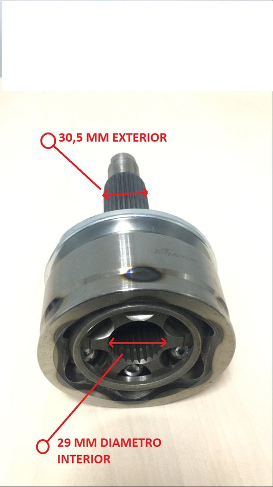 HOMOCINETICA EXTERIOR DER/IZQ FORD RANGER 4X4 ARGENTINA DIESEL 2.2/3.2 2013>2019 CHINA