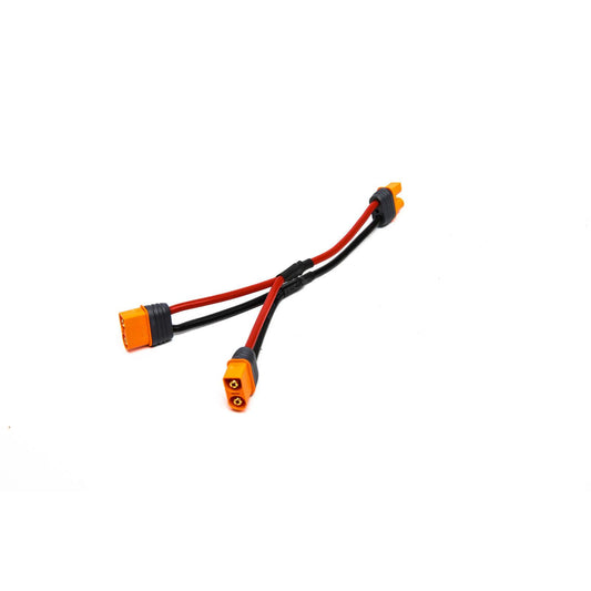 CABLE Arnés en Y paralelo: Batería IC3 con cables de 6″, 13 AWG SPEKTRUM