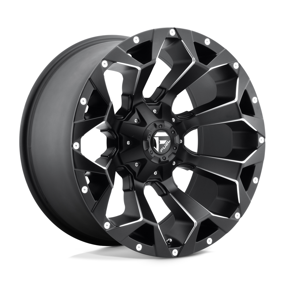 Fuel Assault Matte Black Milled