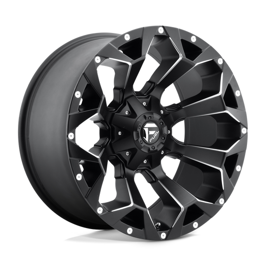 Fuel Assault Matte Black Milled
