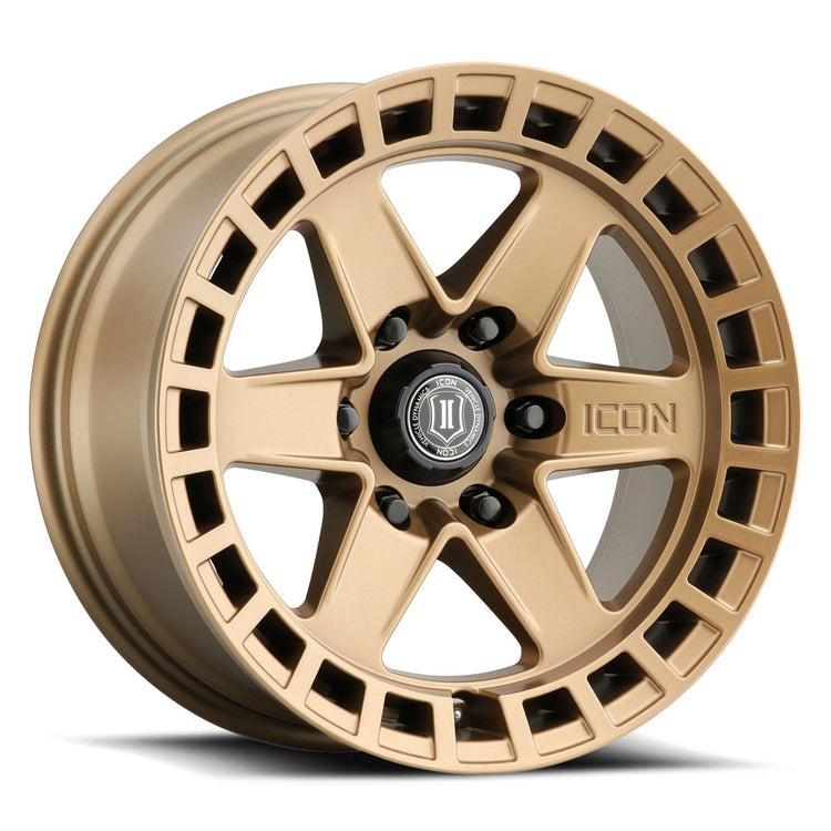 Icon Alloys Raider Satin Brass