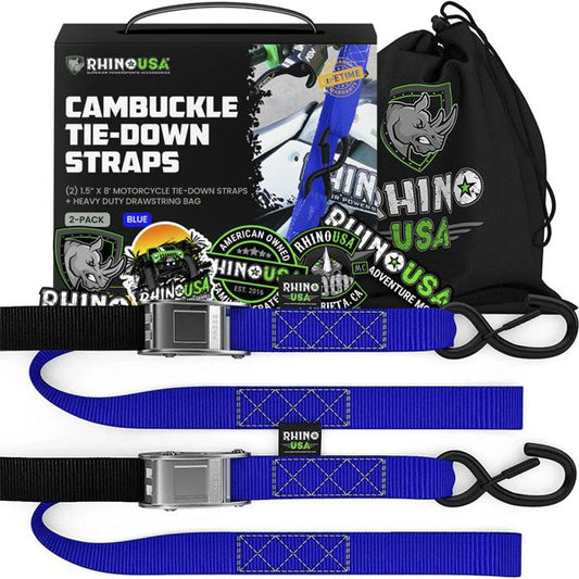 Pack x 2 Correas de Amarre 3.8 cm x 244 cm