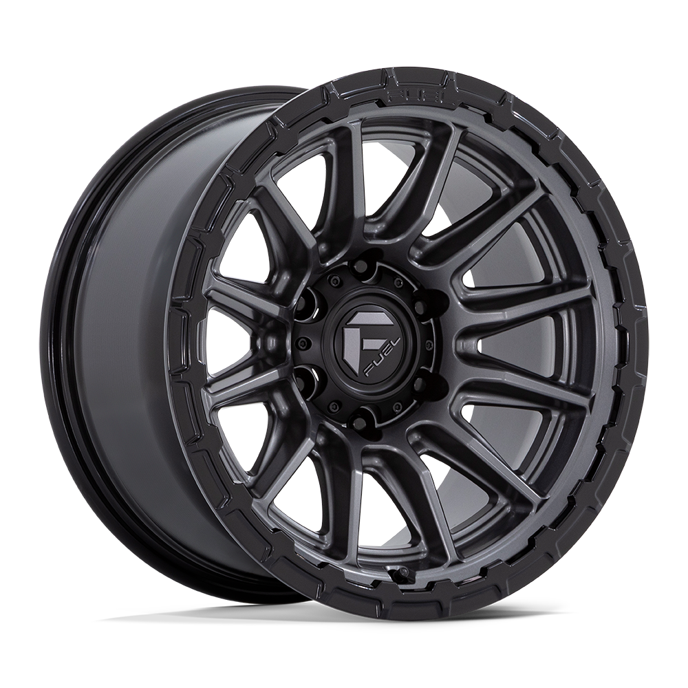 Fuel Piston Matte Gunmetal Gloss Black Lip