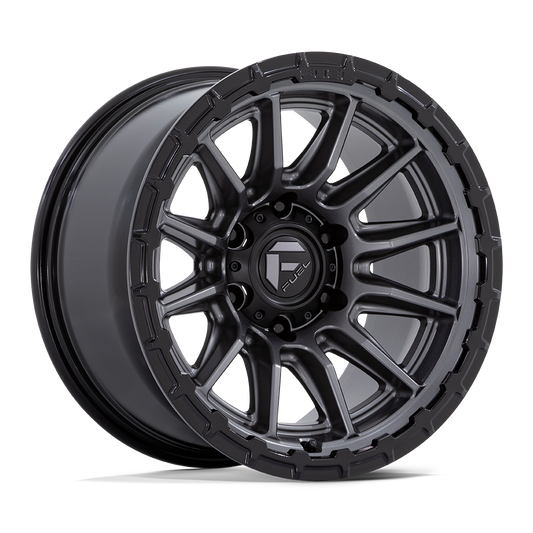 Fuel Piston Matte Gunmetal Gloss Black Lip