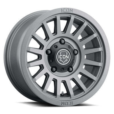 Llanta Icon Alloys Recon SLX | Satin Charcoal | 17x8.5 (Offset +25)