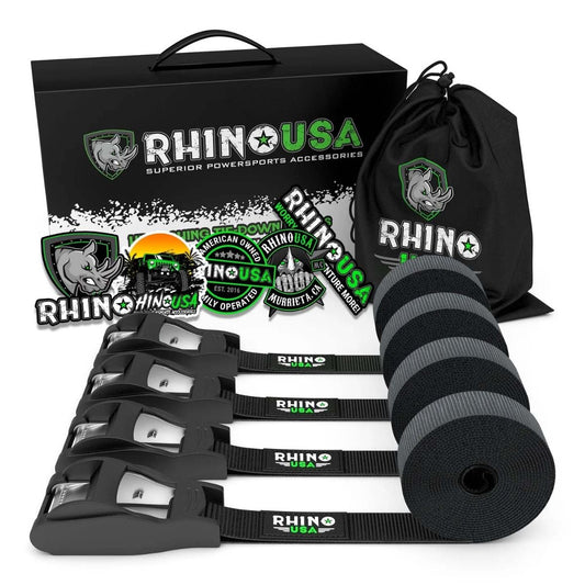 Pack x 4 Correas de Amarre 2.5 cm x 366 cm