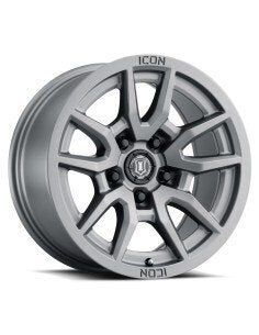 Llanta Icon Alloys Vector 5 - 17x8.5" Titanium (5x127, Offset -6mm)