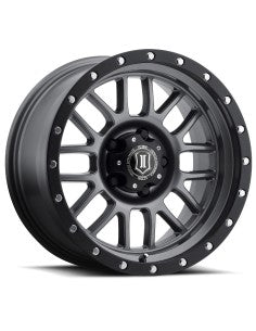 LLANTA ICON ALPHA GUN METAL /6X139.7 (5.5")/17X8.5/0MM