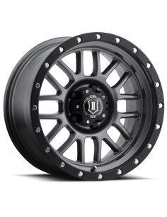 Llanta Icon  Alloys Alpha Gun Metal / 6X139.7 (5.5")/17X8.5/0MM