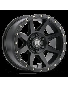 Llanta Icon Alloys Rebound Sat Black / 5X120/17X8.5/0MM