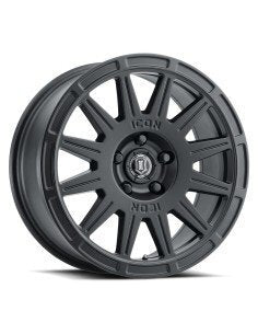 Llanta Icon Alloys Ricochet Satin Black / 5X100/15X7/15MM