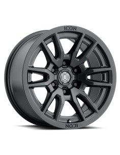 LLANTA ICON VECTOR 6 SATIN BLACK /6X135/17X8.6/6MM