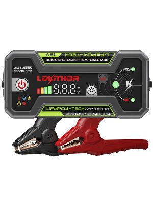 Partidor de Baterías 12V / 1.350A potencia LIFEPO4 Lokithor.