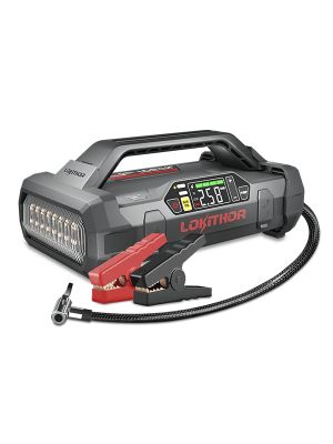 Partidor de Baterías 12V / 2.000A potencia + Inflador de Neumáticos Lokithor.