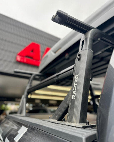 Rack de Pick-Up de Aluminio Ajustable Universal - Aerovan/Raptor