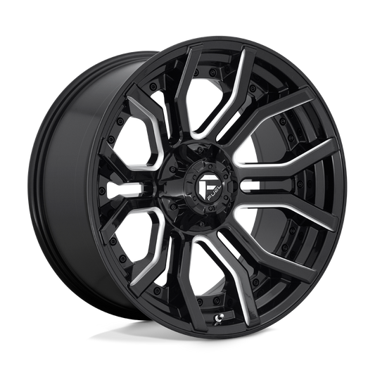 Fuel Rage Gloss Black Milled
