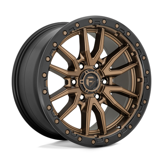 Fuel Rebel Matte Bronze Black Bead Ring