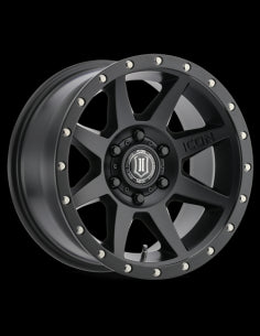 LLANTA ICON REBOUND SAT BLACK /5X120/17X8.5/0MM