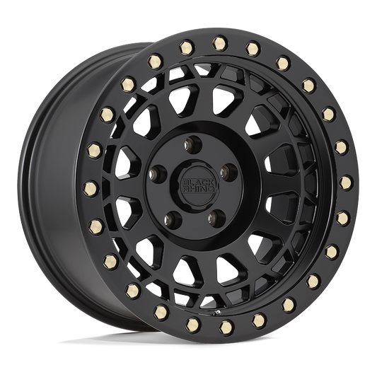 llantas_black_rhino_matte_black_w/_brass_bolts_frontal