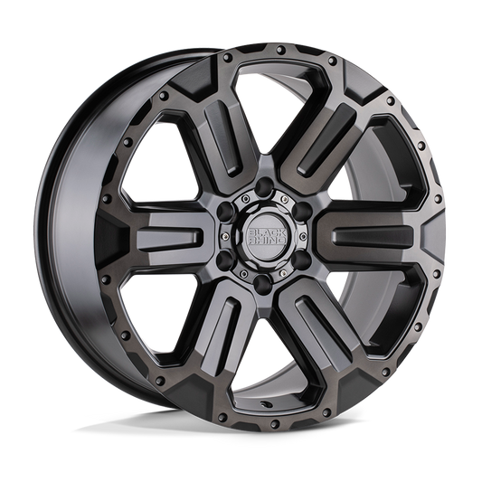 Black Rhino Wanaka M-Gunmetal W/ Brushed Face