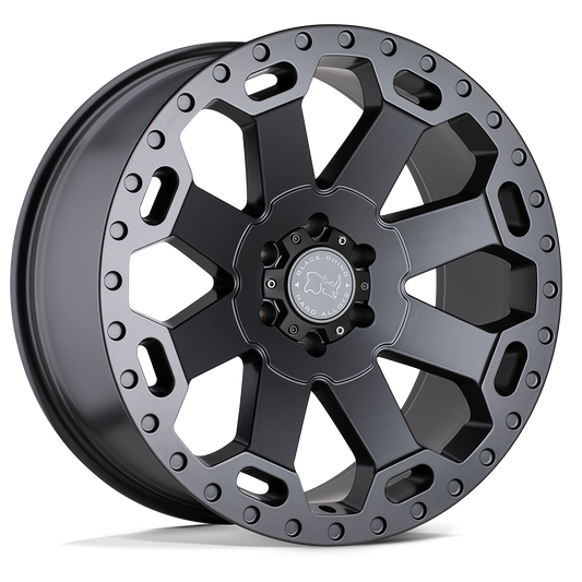 LLANTAS BLACK RHINO WARLORD MATTE GUNMETAL
