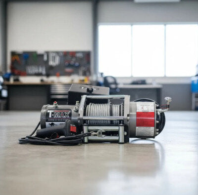 Winche Eléctrico T-Max ATW 6.000 lb. con Cable de Acero